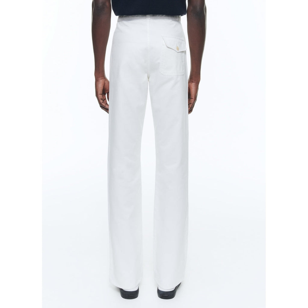 Fursac - Pantalon Poches Plaquées - Blanc