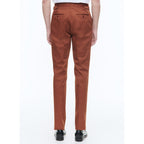 Fursac - Chino Ajusté En Coton Biologique - Camel