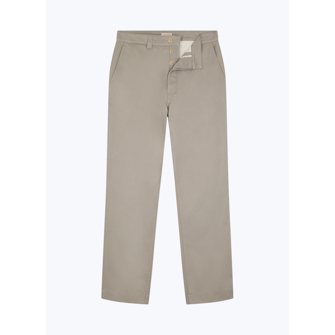 Fursac - Pantalon Chino En Twill De Coton - Beige
