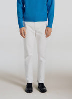 Fursac - Jean En Denim De Coton - Blanc - Homme