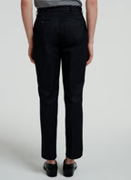 Fursac - Pantalon Chino Large En Gabardine De Coton - Noir - Homme