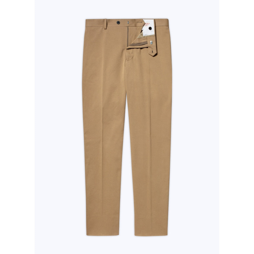 Cotton Canvas Trousers - Beige