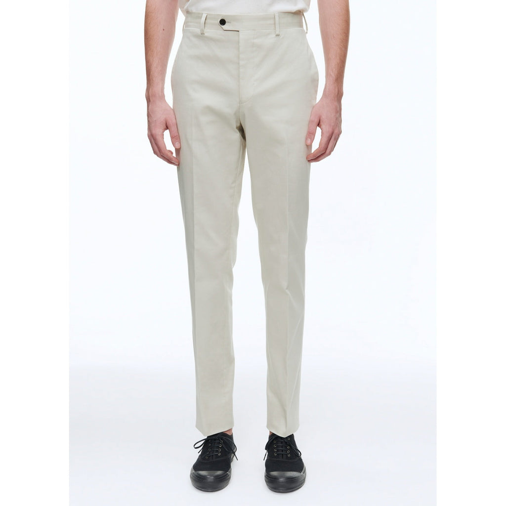 Pantalón chino de gabardina Chalk - Natural