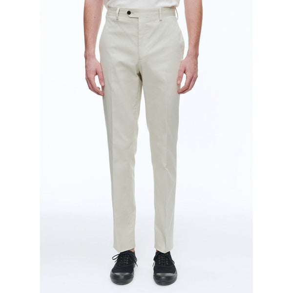 Pantalón chino de gabardina Chalk - Natural