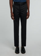 Fursac - Pantalon Chino En Gabardine De Coton - Marine - Homme