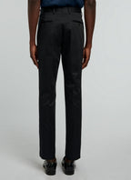 Fursac - Pantalon Chino En Gabardine De Coton - Marine - Homme