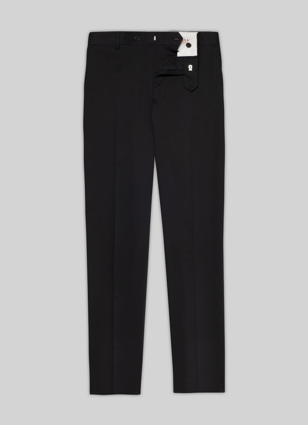 Fursac - Pantalon Chino En Gabardine De Coton - Marine - Homme