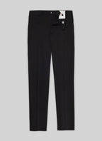 Fursac - Pantalon Chino En Gabardine De Coton - Marine - Homme