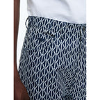Fursac - Pantalon 5 Poches En Coton Denim - Bleu