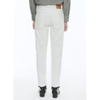 Fursac - Pantalon En Velours Côtelé - Blanc