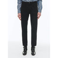 Fursac - Pantalon 5 Poches En Serge De Coton Noir - Noir