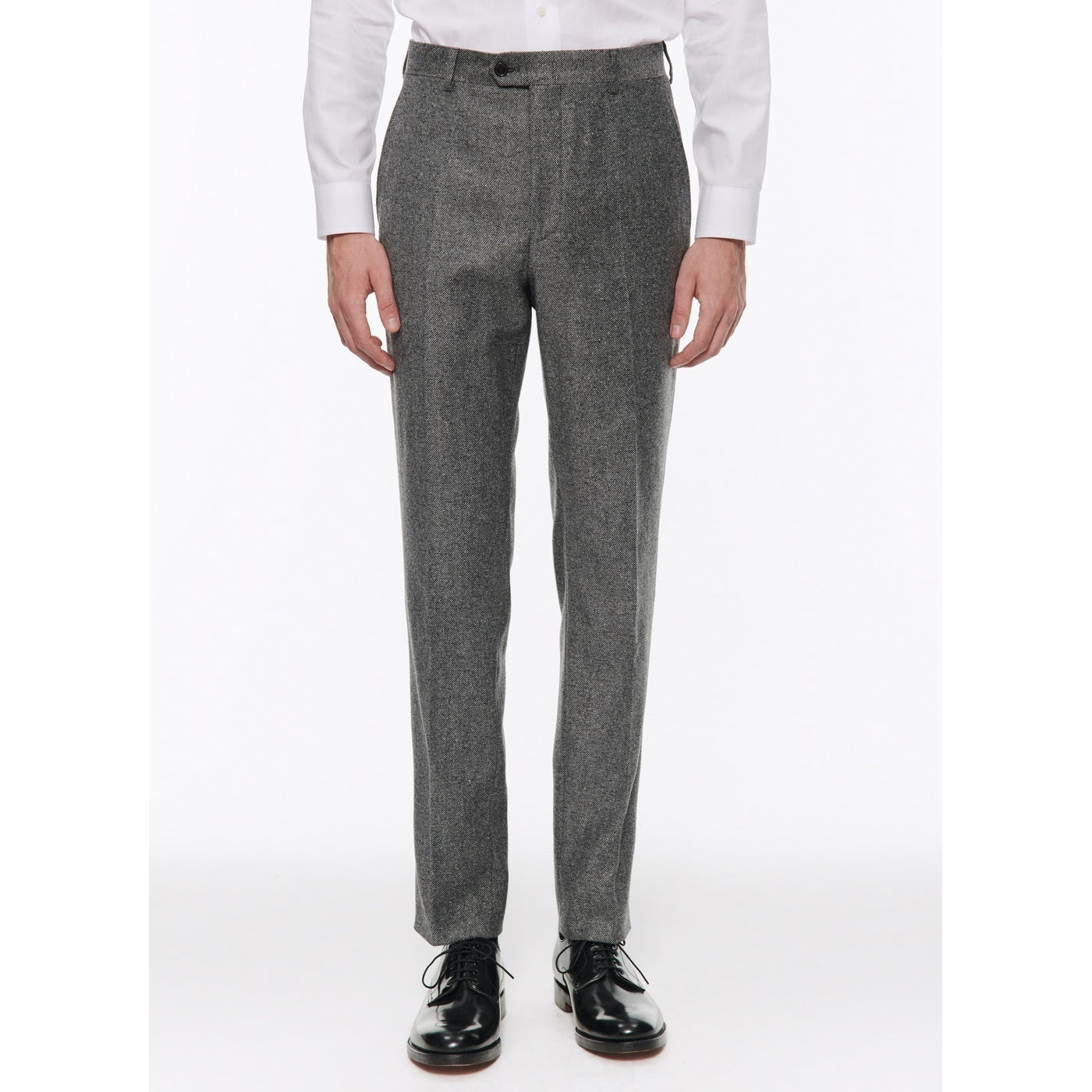 Fursac - Pantalon En Tweed De Laine - Quartz - Homme