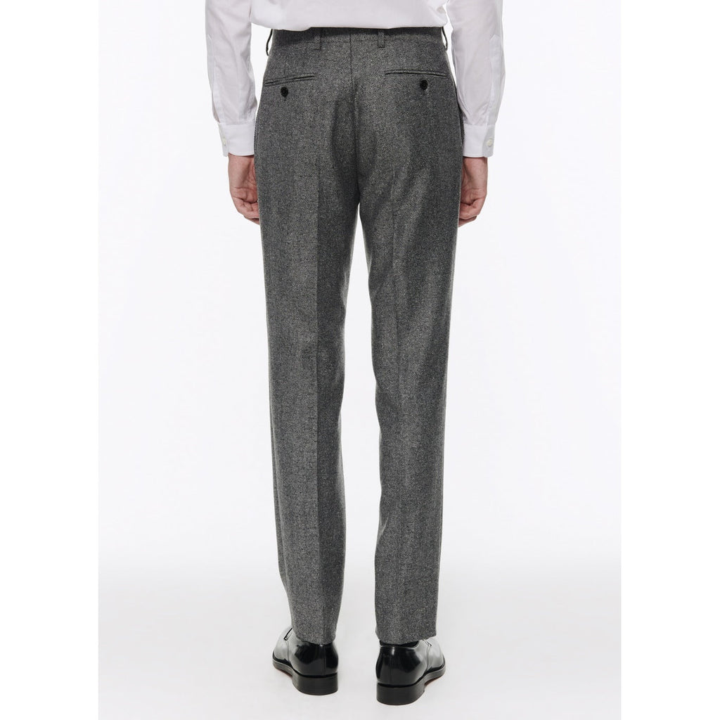 Fursac - Pantalon En Tweed De Laine - Quartz - Homme