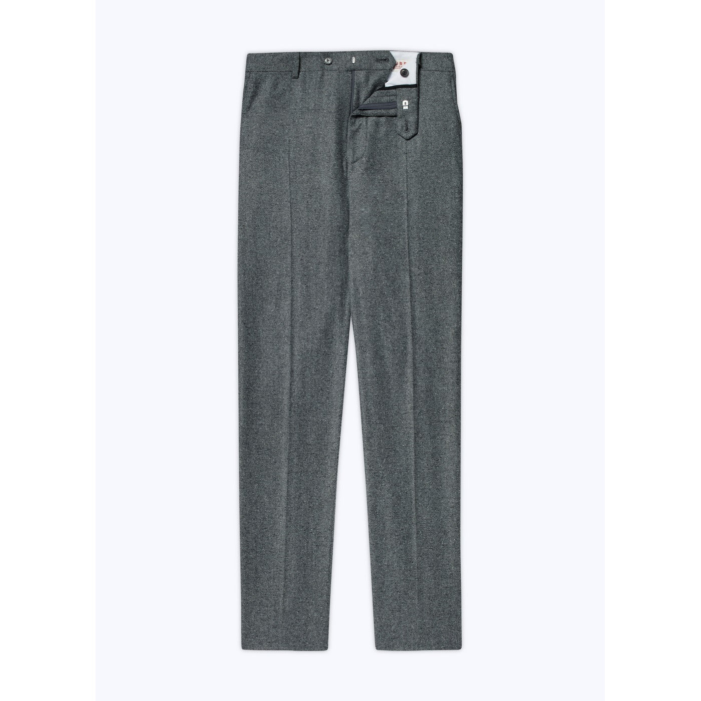 Fursac - Pantalon En Tweed De Laine - Quartz - Homme