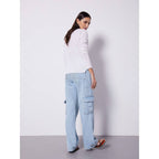 Pull Cachemire Col Rond Marcia - Lys