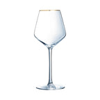 Ultime Gold Rim - 4 Stemmed Glasses - 38cl - Cristal d'Arques