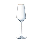 Ultime Gold Rim - 4 Flutes - 23cl - Cristal d'Arques