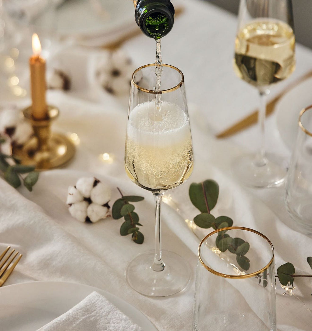 Ultime Gold Rim - 4 Flutes - 23cl - Cristal d'Arques