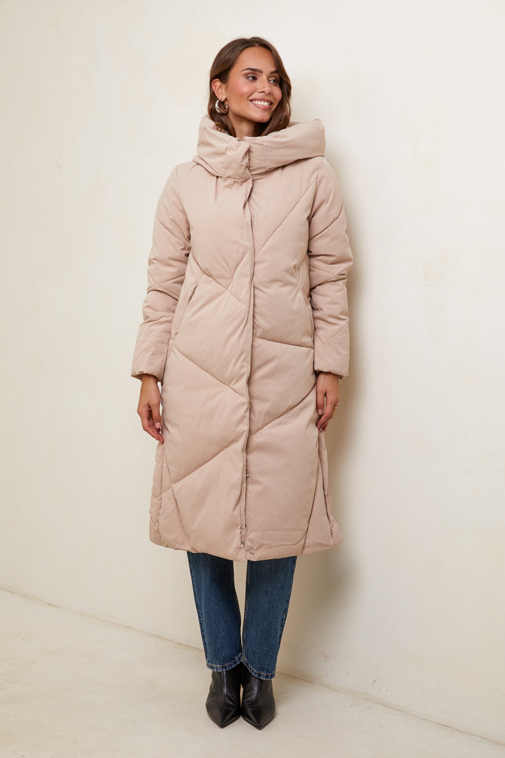 Down jacket - Beige