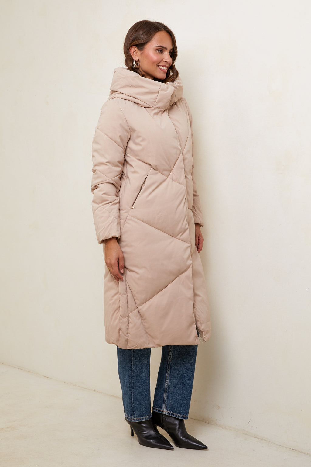 Down jacket - Beige