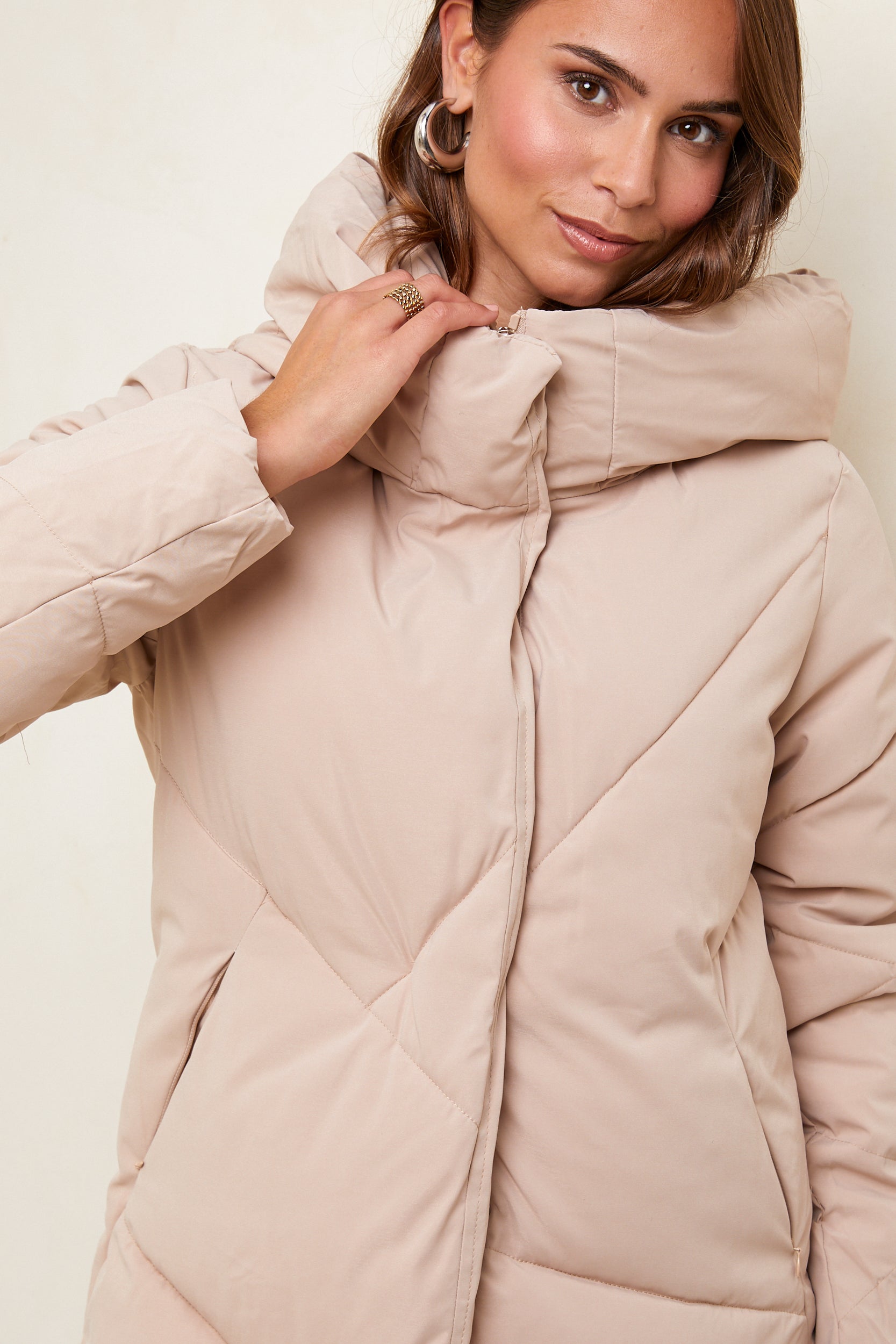 Down jacket - Beige