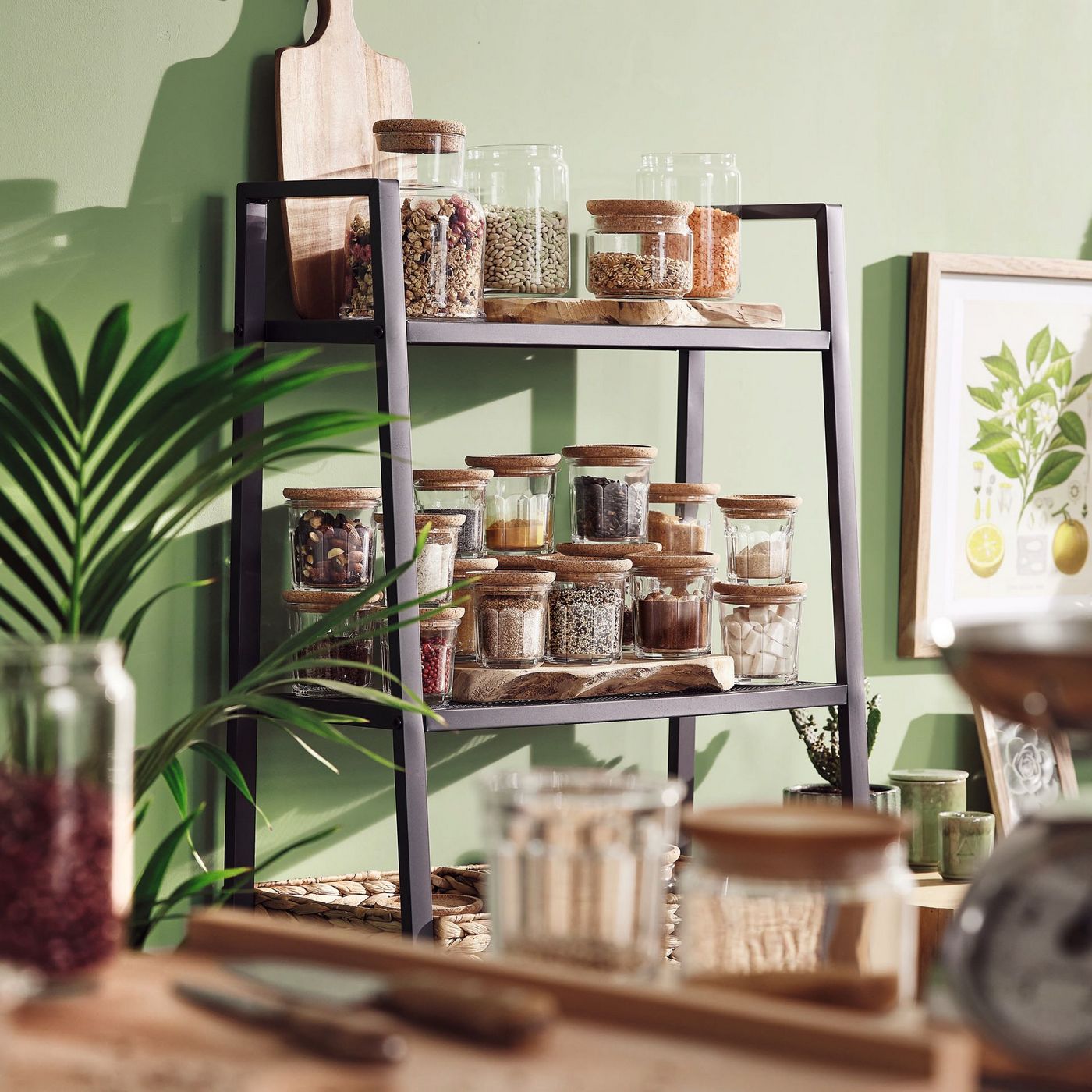 Storing Box Cork - 2 Pots - 18Cl - Luminarc