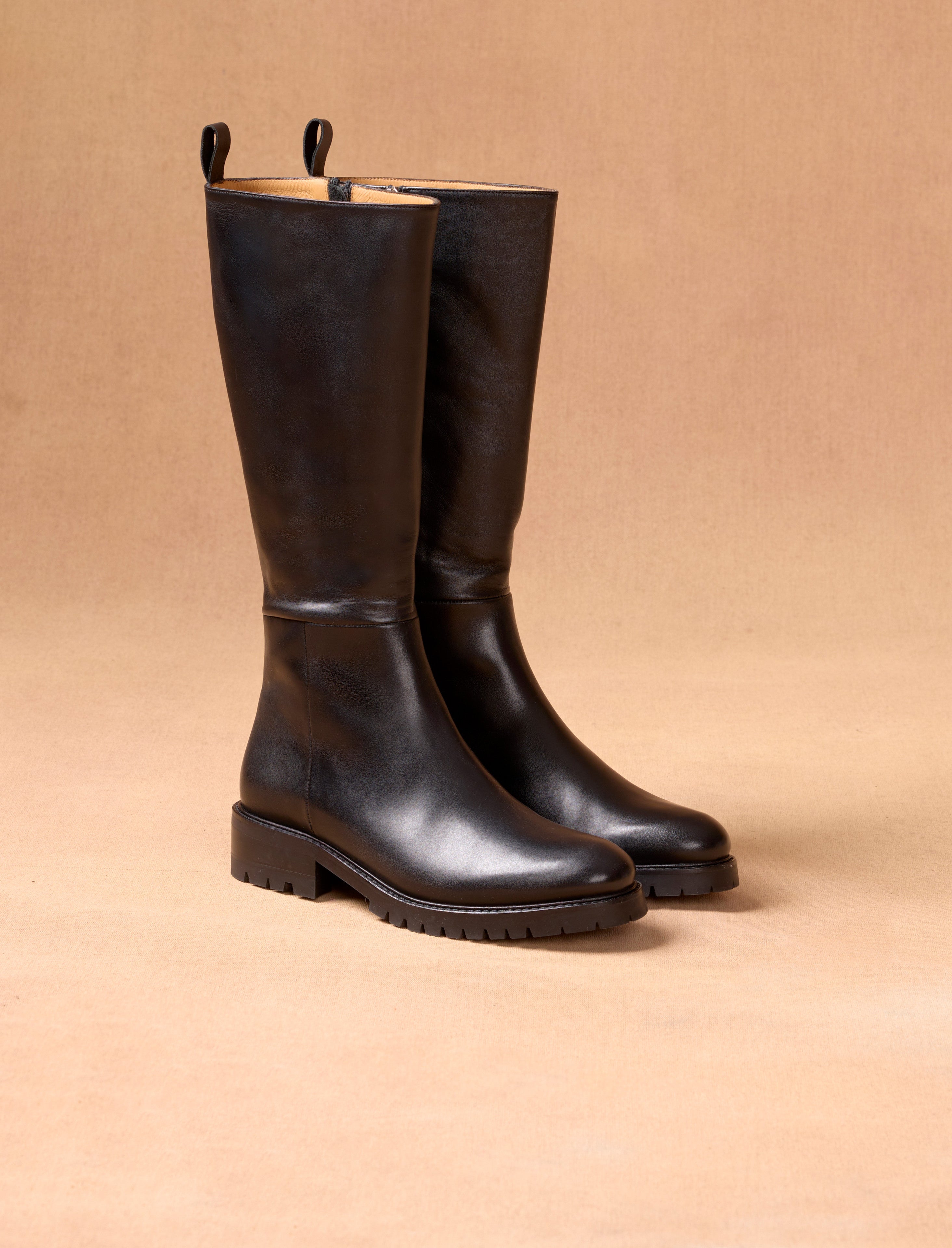 Pied De Biche - Ingrid Boots - Smooth Black - Women