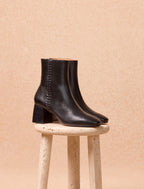 Botines tacón Sarah - Negro - Mujer
