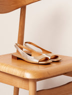 Noée Flat Sandals - Gold - Women
