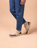 Sneakers À Lacets Edgard - Rouge Brique - Homme