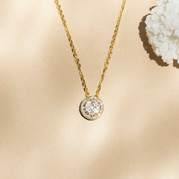 Colgante de diamantes “Mon Brillant”: 0,12/25 – Oro amarillo