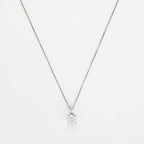 Pendentif "Brillant Lucia" Diamants: 0,27Ct/10