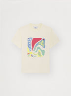 Camiseta Sol Unisex Crudo