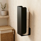 Toilet Pack - 1 Essential + 1 Roll Cover - Matte Black