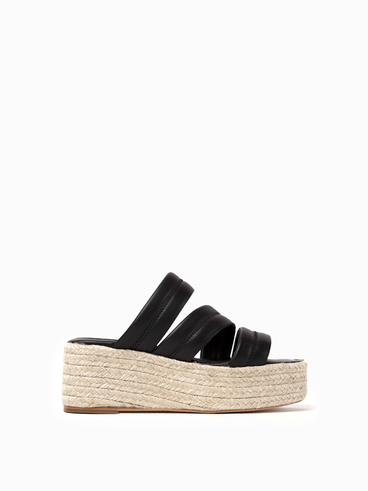 Padua Napa Black Sandals