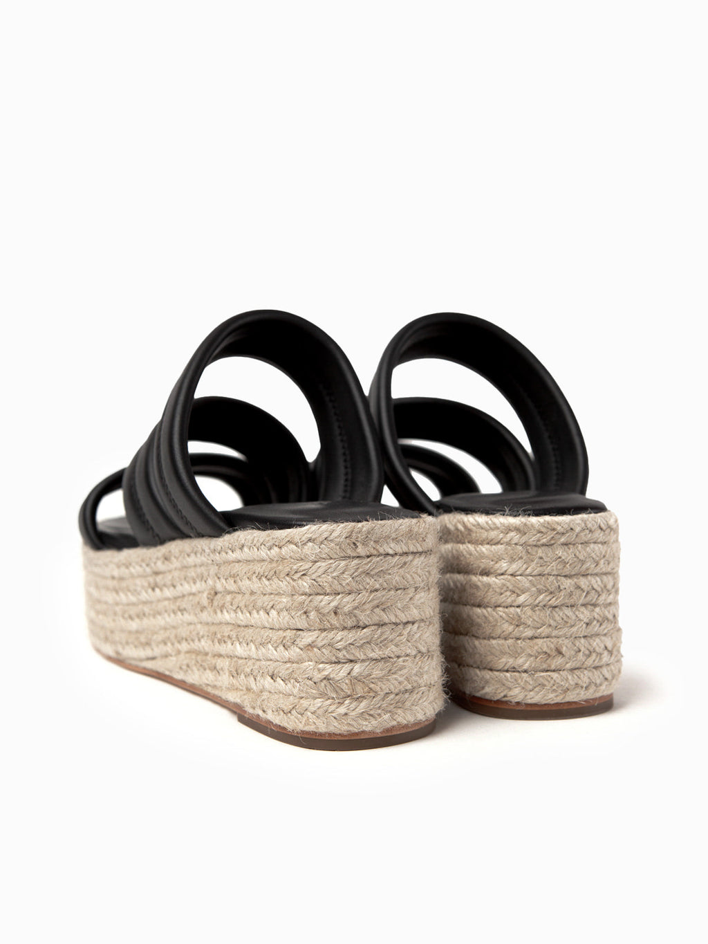 Padua Napa Black Sandals