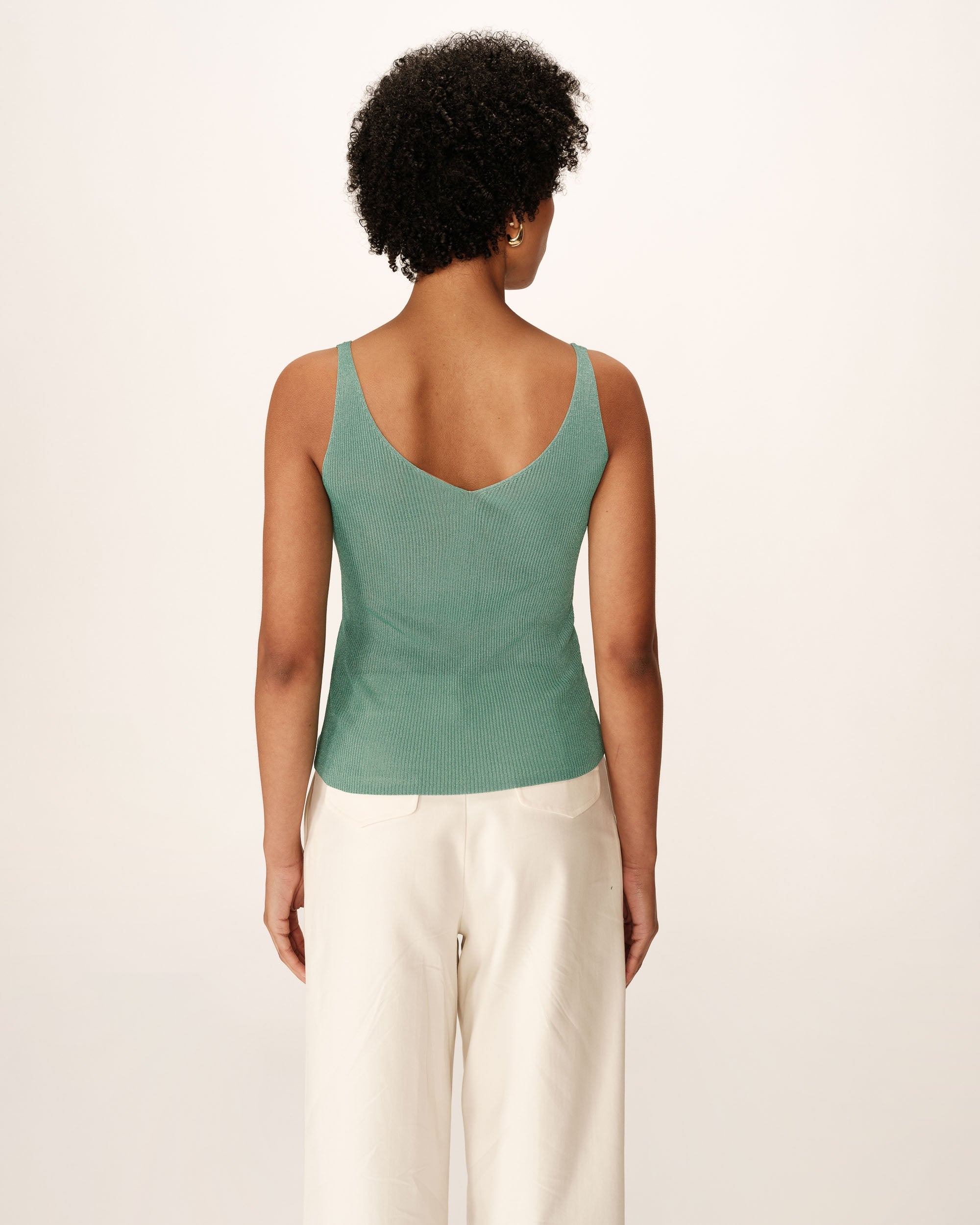 Top Lentejuelas - Aqua
