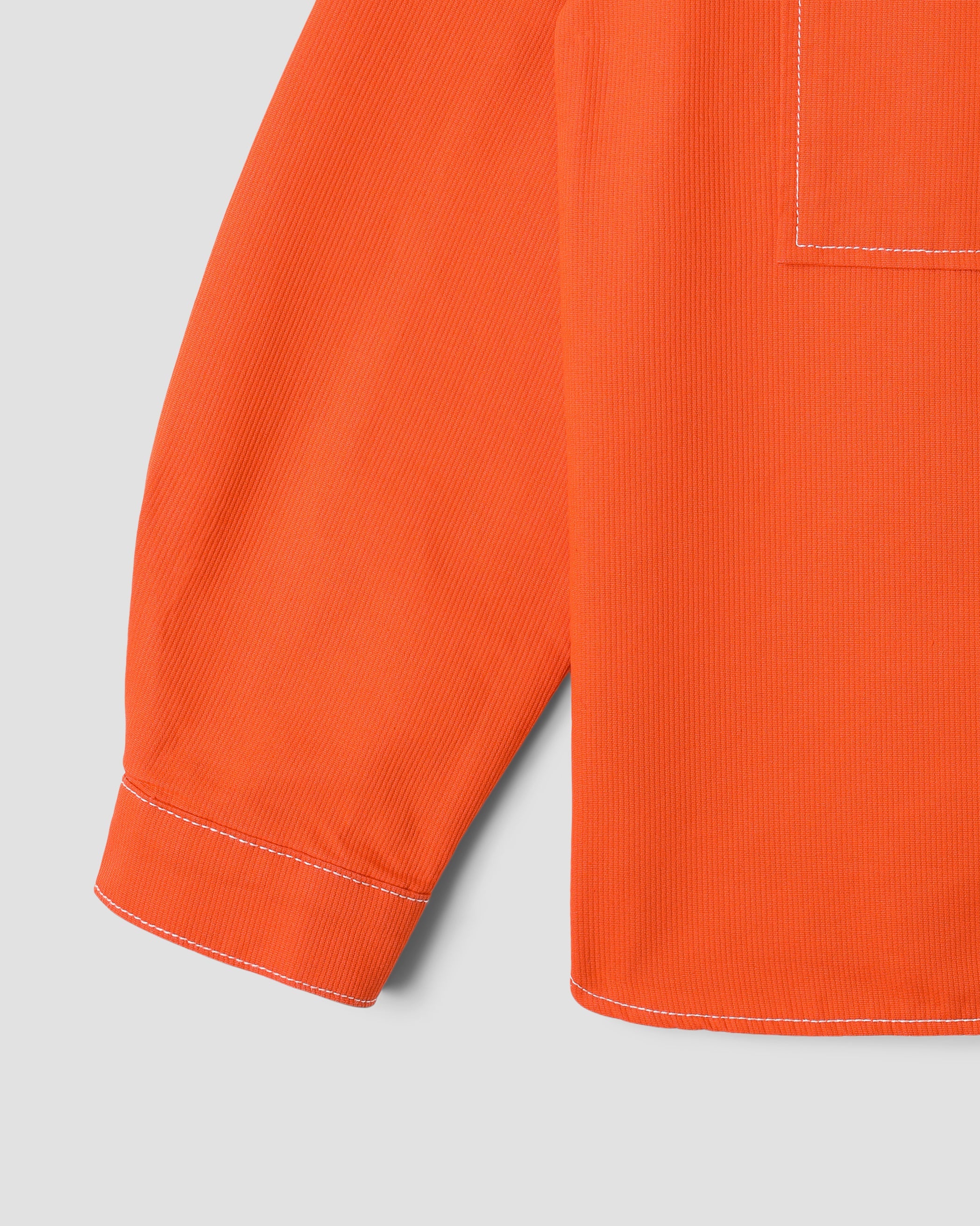 Painters Pop Over Shirt - Faded Red Bedford