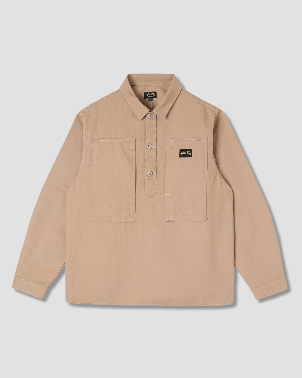 Camisa Pop Over de pintores - Khaki Bedford