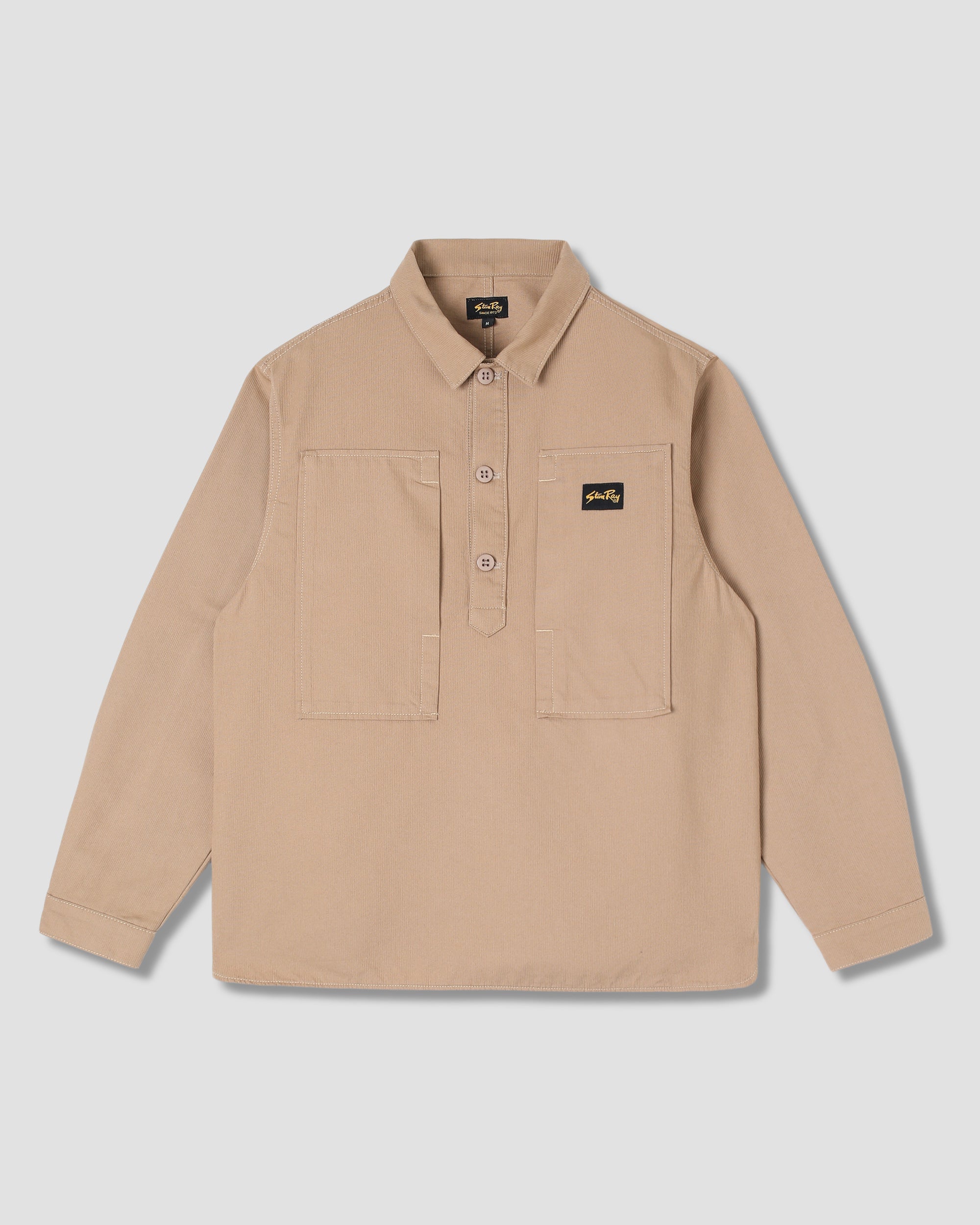 Camisa Pop Over de pintores - Khaki Bedford