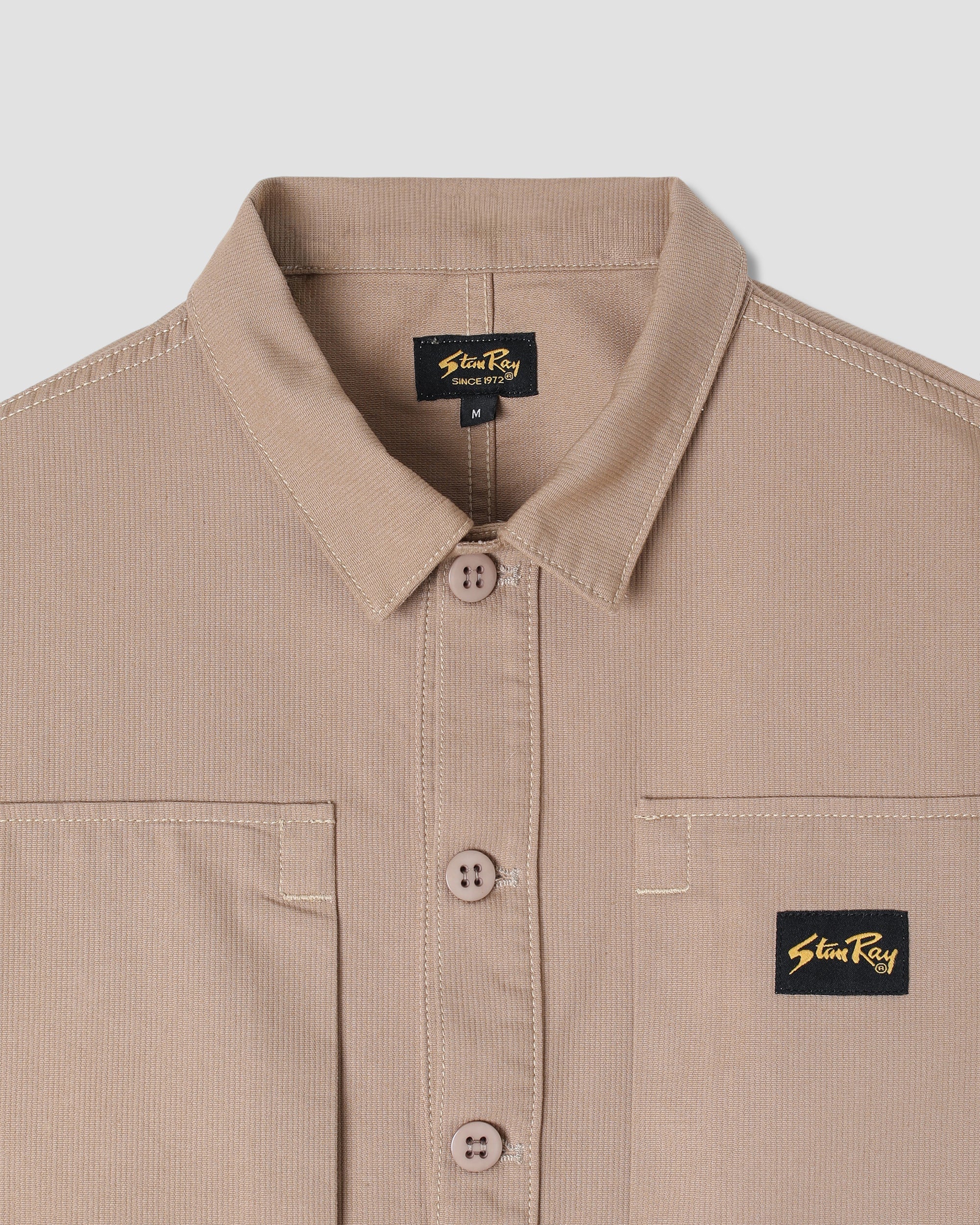 Camisa Pop Over de pintores - Khaki Bedford