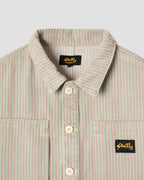 Painters Pop Over Shirt - Quiet Green Hickory