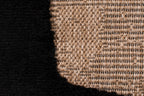 Rustic rug with black pattern: PAL9491NOI PALMA