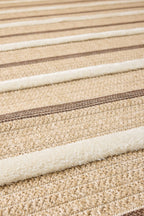 Jute look rug - Palma - PALMA zebra pattern
