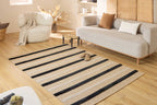 Jute look rug - Palma - Checkerboard border pattern (Copy) PALMA