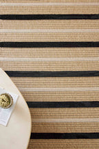 Jute look rug - Palma - Checkerboard border pattern (Copy) PALMA