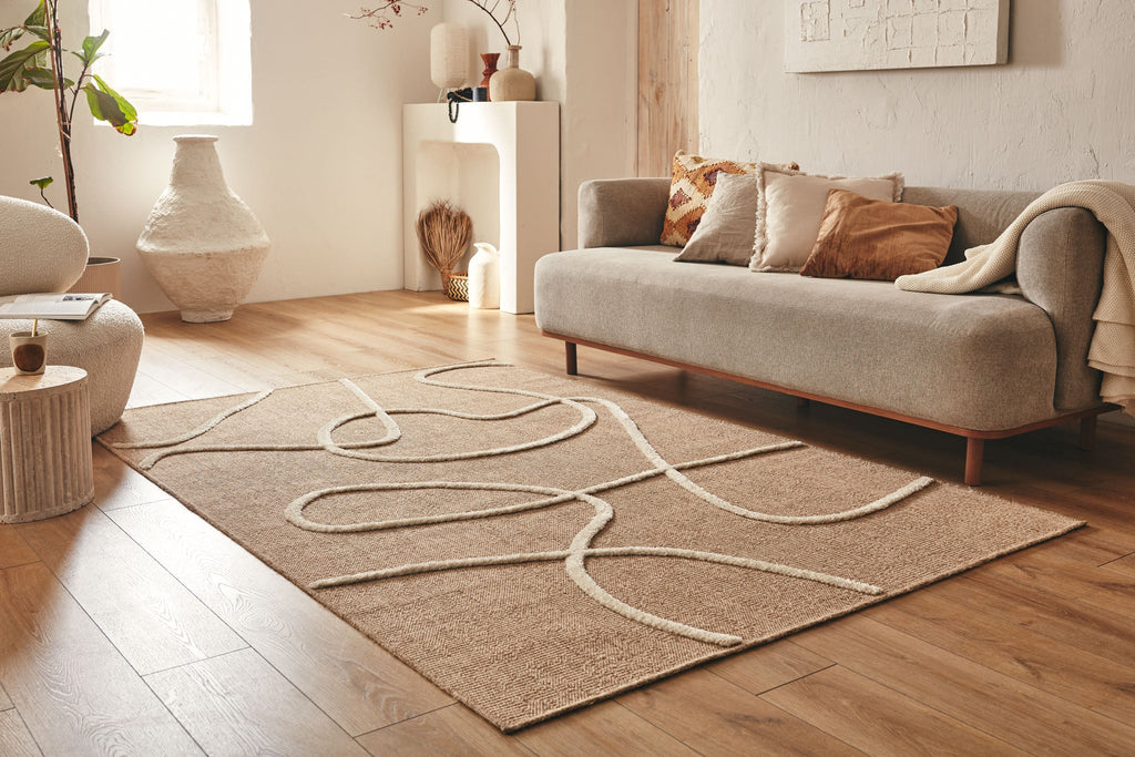Palma carpet 9494 white: PAL9494BLA PALMA