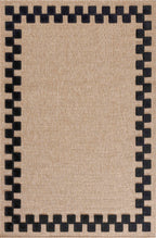 Palma - Alfombra Interior - Polipropileno y Poliéster - Negro