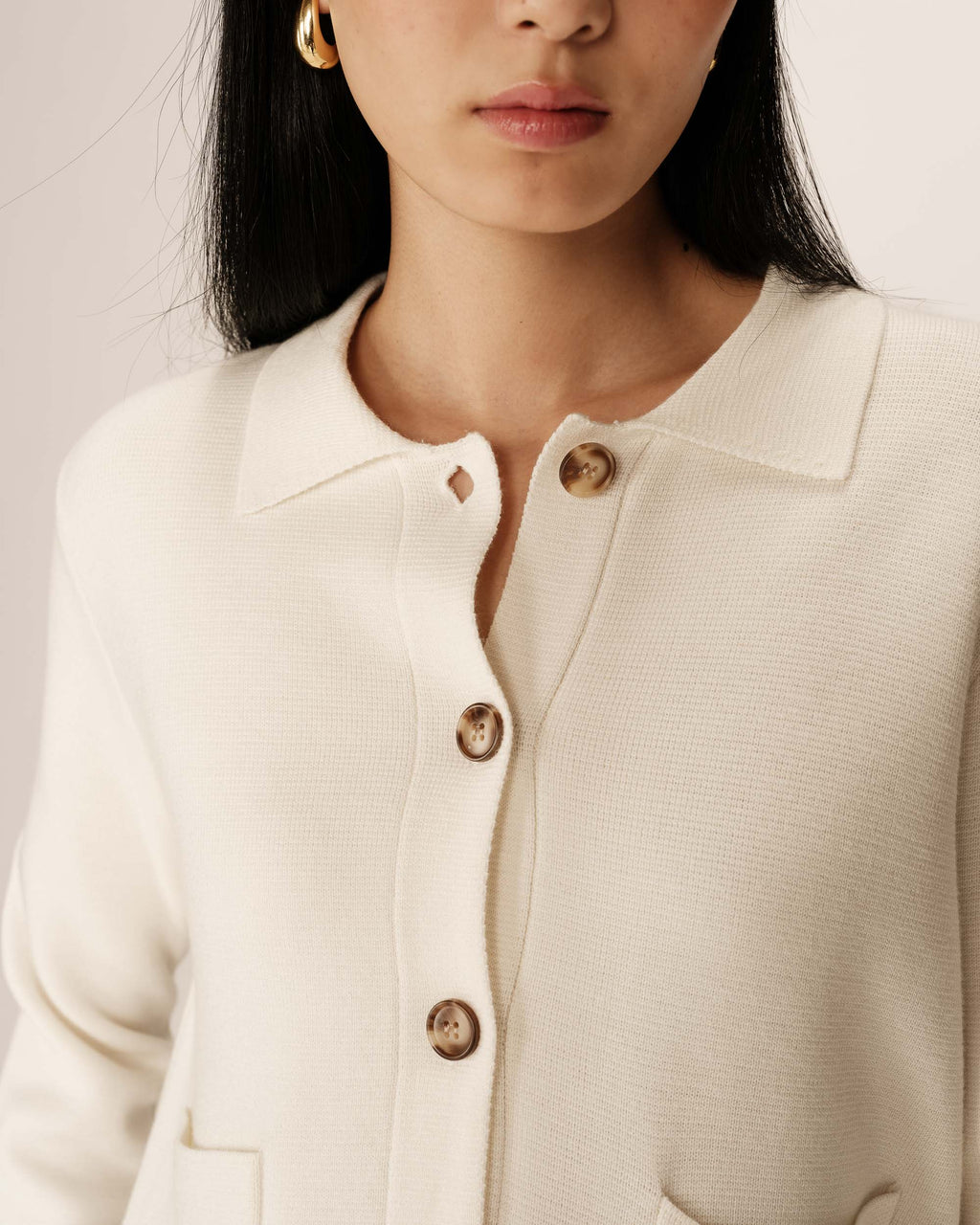 Cardigan Pam - Ecru