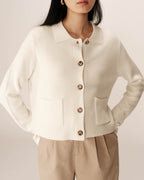Cardigan Pam - Ecru